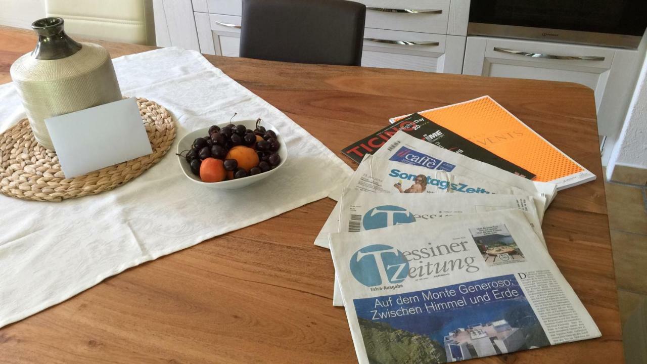 Ferienwohnung Rustico Ai Monti Cadenazzo Екстериор снимка